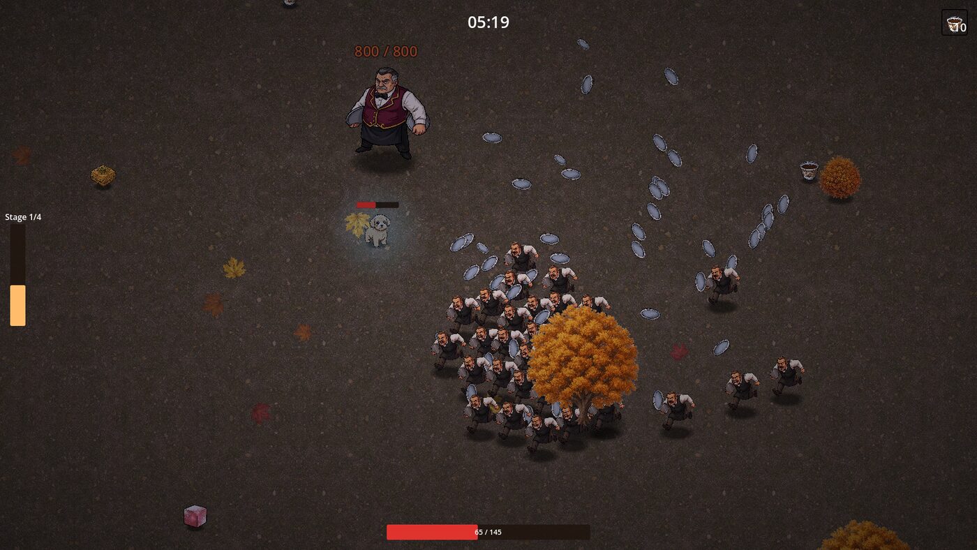 Boss fight in Tivoli park